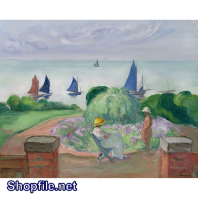 TSD3516 - Tranh sơn dâu ngồi nhà ấm áp